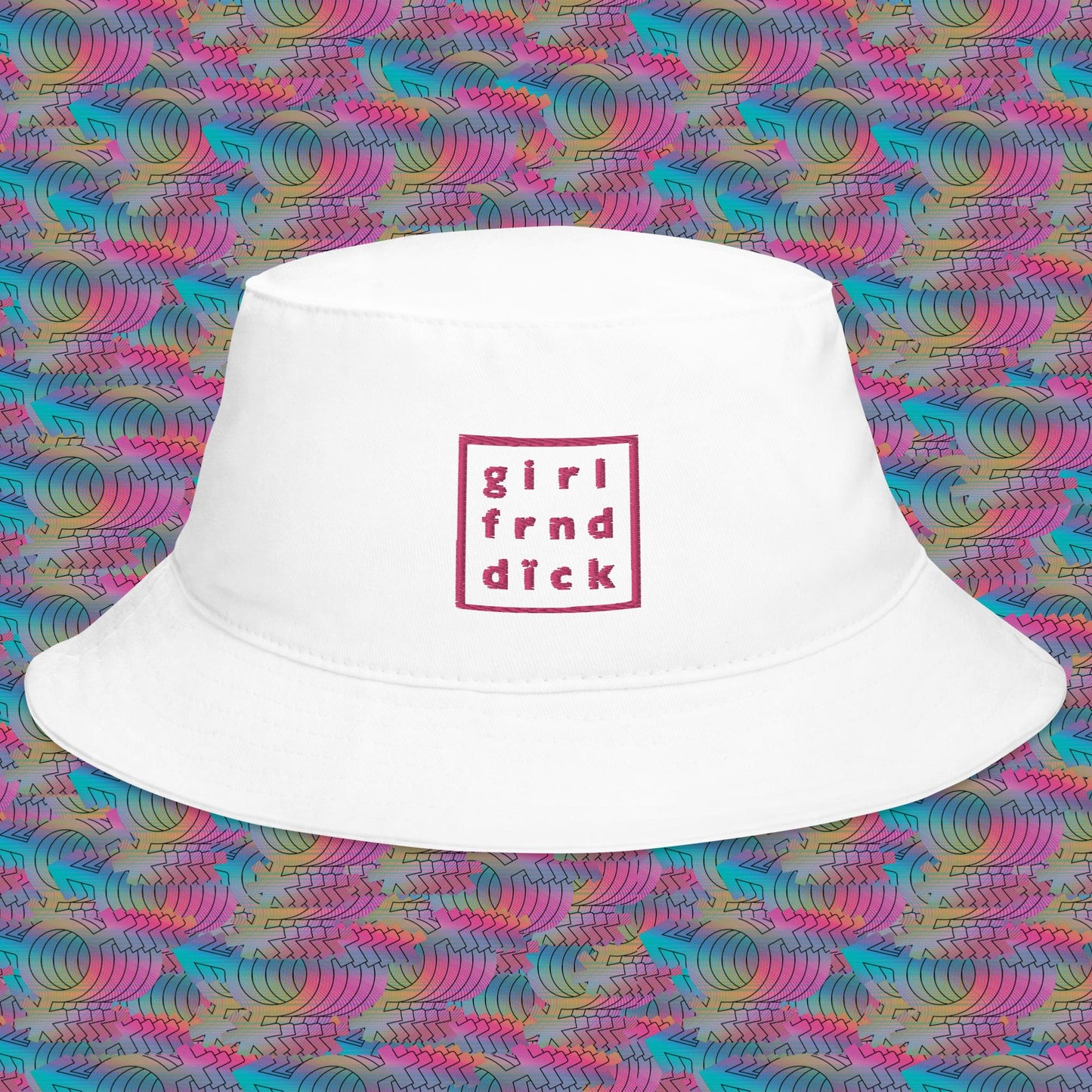 GIRL FRND D¡CK bucket hat